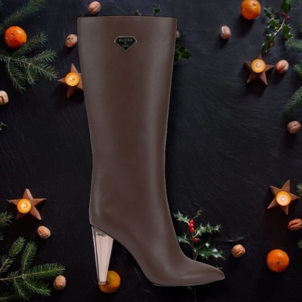NWT Mateo for INC International Concepts Women’s ‘Charlotte’ Boots in Brown Sz 5